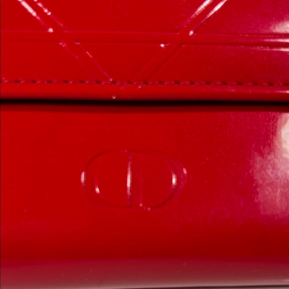 Dior Glossy Red Clutch - Picture 2 of 9